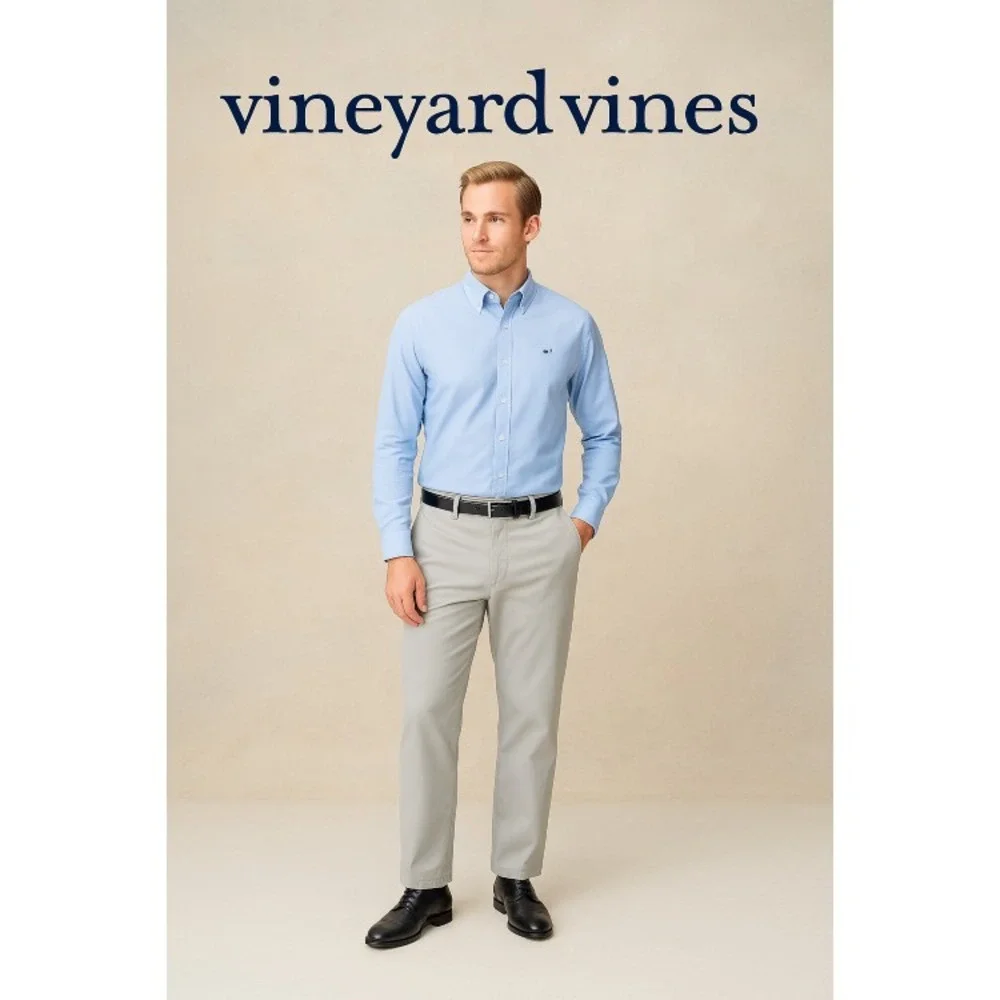 Vineyard Vines Breaker Pant Men's‎ Chino Stone Size 33x30